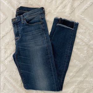 Hudson jeans with step up hem
